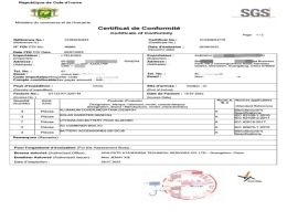 科特迪瓦PVOC认证|科特迪瓦PVOC清关认证公司